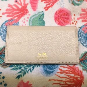 Coach Checkbook Wallet